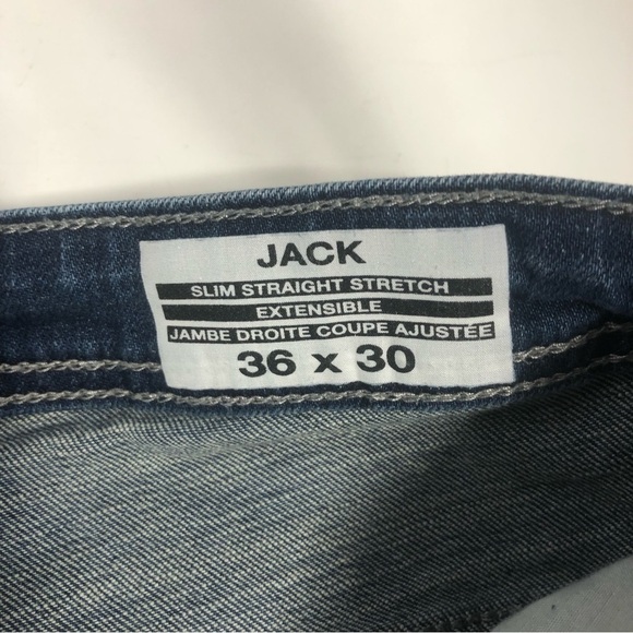 BUFFALO David Bitton Jack Slim Straight Jeans, size 36x30 - Picture 9 of 10